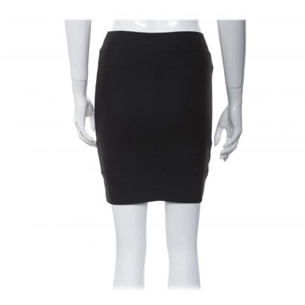Women's BCBGMAXAZRIA Black Mini Skirt L